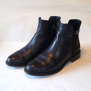 Franco Sarto HALFORD Leather Ankle Boots Size 9